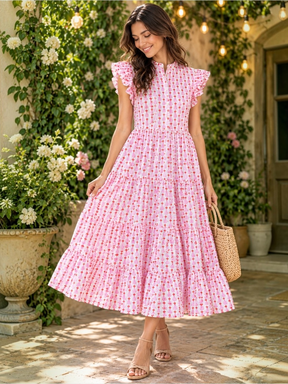 Mulberry & King Midi Dress - M/L